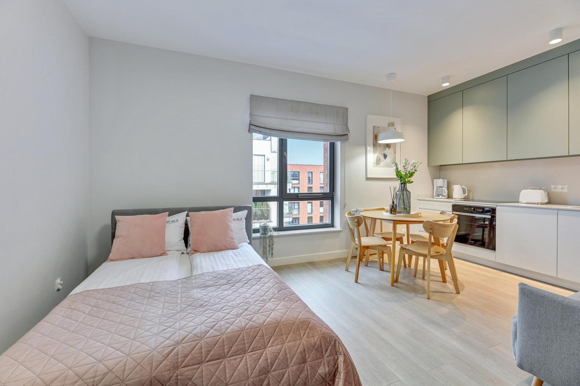 Scala Apartamenty By Moderna Profit- Lakowa 60C Gdańsk Buitenkant foto